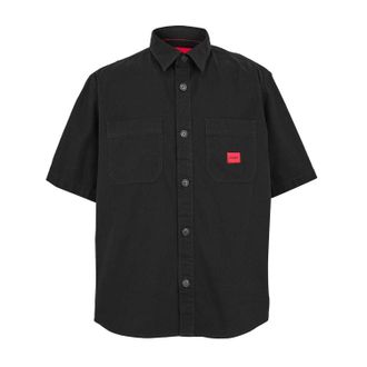 HUGO BOSS Hugo Eratino-overhemd voor heren (Zwart)