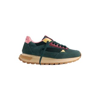 Gioseppo Schoenen, Dames, Groen, 39 EU, Leer, Zemple Sneakers
