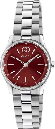 Gucci G-Timeless Red Dial Ladies Watch YA1265069