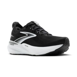 Brooks Mens Glycerin Gts 22 Athletic Shoes In Black/white