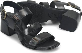 Born Womens Secan Heeled Sandal In Black