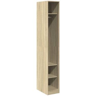 vidaXL Vidaxl - Armario De Madera De Ingenier&iacute;a Roble Sonoma 30x50x200 Cm