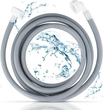 OEM Manguera Para Lavadora De 3 M, Tama&ntilde;o De Conexi&oacute;n: 3 M, Entrada De Agua Angular/recta, Uso Universal, Accesorio Para Lavadora (gris)