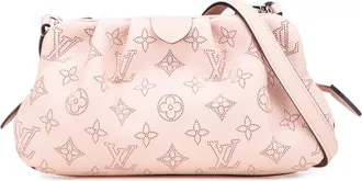Louis Vuitton Pre-owned Womens Mahina Pochette Leather Crossbody - Coral - One Size