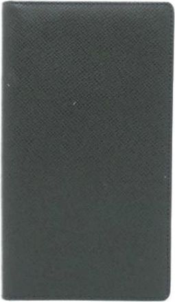 Louis Vuitton Pre-owned Wallets, male, Green, Size: ONE SIZE Pre-owned Taiga Leather Long Wallet