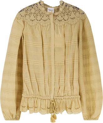 Isabel Marant Polly Organic Cotton Shirt-Donna