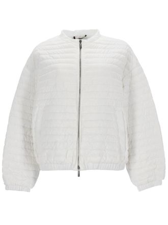 Moorer Neutral Elvira-S3 Quilted Lightweight Jacket
