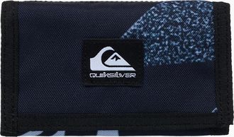 Quiksilver Mens Quiksilver Mens The Everydaily Tri-Fold Wallet - Black Quik Tough - Size: S