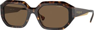 Vogue Eyewear VO5554S W65673 Womens Sunglasses Tortoiseshell Size 54