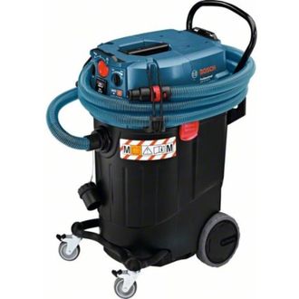 Bosch Professional Gas 55 M Afc - Aspirador Seco/h&uacute;medo (254 Mbar, Dep&oacute;sito 55 L, Clase Polvo M, Manguera Antiest&aacute;tica 5m) - Bosch