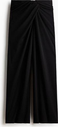 H&M Hose mit Twistdetail - Schwarz