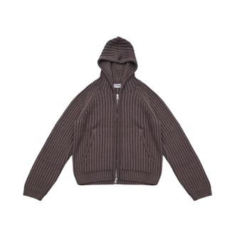 Our Legacy Level Hood - - Sweatshirts & Hoodies - Uomo - Marrone - L
