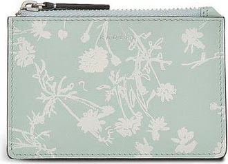 Radley London Blooming Lovely Zip Card Case in Deco Green at Nordstrom Rack