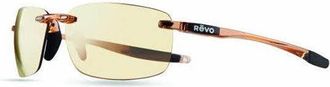 Revo RE 4059 DESCEND N Polarized 10CH Mens Sunglasses Clear Size 64