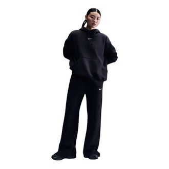 Nike Phoenix Fleece Oversized Pullover Hoodie - Dames - Sport - Zwart - Maat: L Fleece
