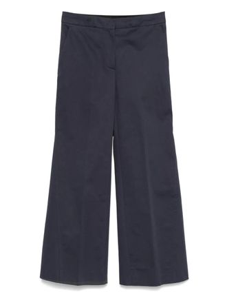 Semicouture cotton trousers - Blue