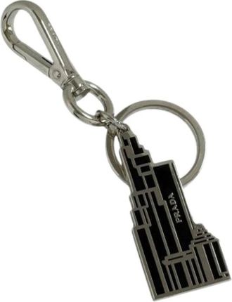 Prada Pre-owned Sleutelhanger - unisex - Vintage Accessoires - Zwart - ONE Size - Vintage