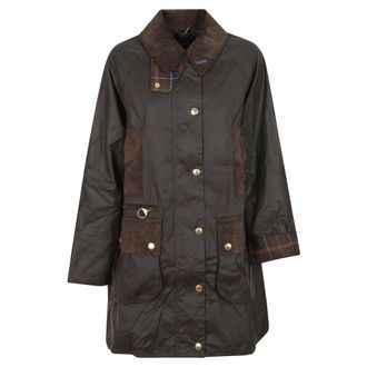 Barbour Chaqueta encerada Icons Modern Beaufort - Coats - Mujer - Verde - S