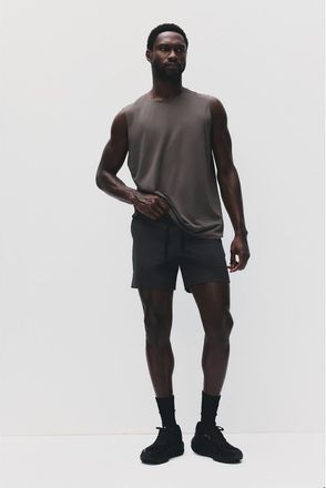 H&M Sports Shorts With Drymove in Dark Brown at Nordstrom, Size Xx-Large