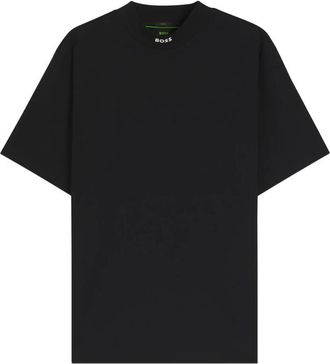 HUGO BOSS Logo-print High-neck T-shirt