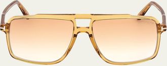 Tom Ford Kemp Aviator Sunglasses
