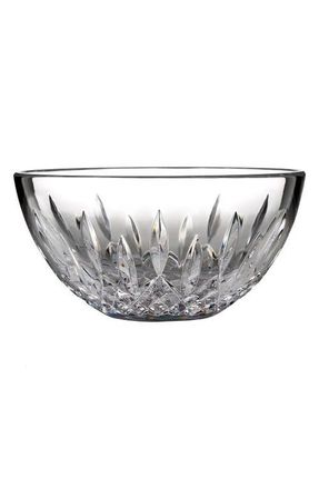 Waterford Lismore Lead Crystal Bowl in Clear at Nordstrom