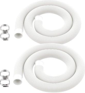 OEM Manguera Para Piscina - 32 Mm - Blanca - Duradera Y Antideslizante - Juego De 2 - 1,5 M De Largo