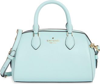Kate Spade New York madison saffiano leather small satchel in Blue Glow at Nordstrom Rack