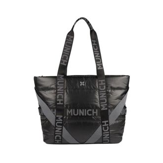 Munich Dames, Tassen, Zwart, Maat: ONE Size Leer