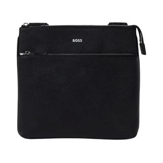 HUGO BOSS Hugo, Messenger Bags, male, Black, Size: ONE SIZE Stylish Black Shoulder Bag