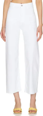 Pistola Denim Penny High Rise Wide Leg Jeans In Blizzard