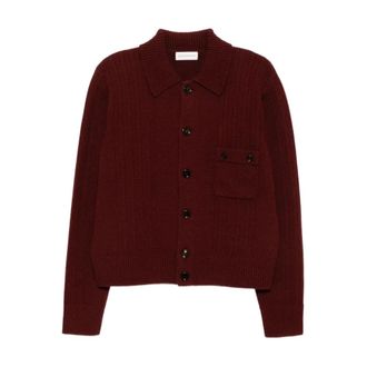 Dries Van Noten Cardigans, male, Brown, Size: XL Mens Modena Sweater