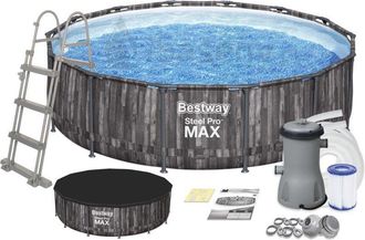Bestway Piscina De Estructura 427x107 Cm Conjunto 9 En 1 Bestway 5614z