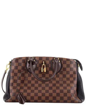 Louis Vuitton Brown Damier & Leather Normandy (Authentic Pre-Loved)