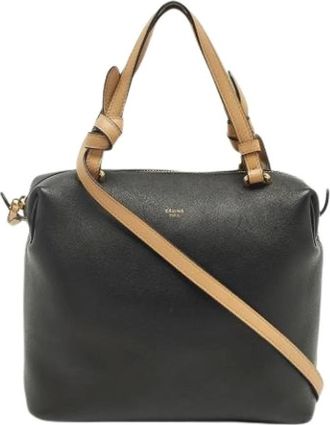 Celine Pre-owned Handbags, female, Black, Size: ONE SIZE Pre-owned Vintage Handbag