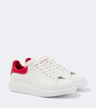 Alexander McQueen Zapatillas Oversized de piel
