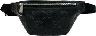 Gucci Pre-owned Borsa a Vita Jumbo GG in Pelle 2way - - Pre-owned - Donna - Nero - ONE SIZE