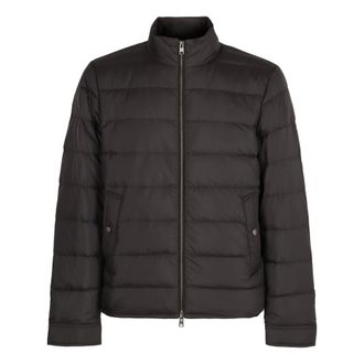Woolrich Jassen, Heren, Zwart, S, Katoen, Microfiber Jacket