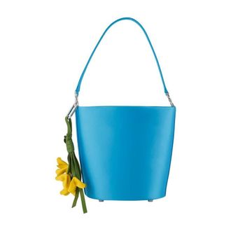 Self Portrait Self-Portrait Synthetic Bucket Bag Blue