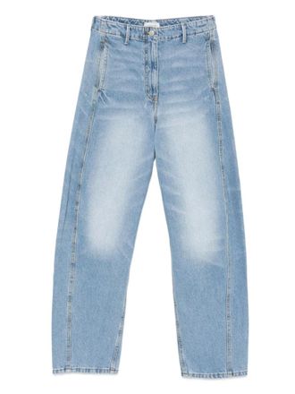Magda Butrym Jeans met zijzoom - Blauw