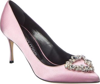 Sergio Rossi Godiva Precious Satin Pump