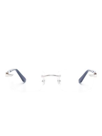 Cartier Elongated C de Cartier glasses - Silver