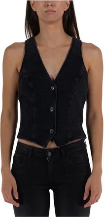 A Gold E Mujer, Camisetas, Negro, Talla: L