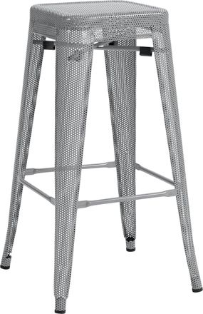 Clp Taburete De Bar Fletcher Plateado