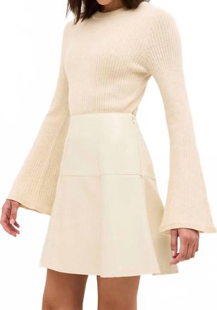 Marie Oliver Carrey Sweater Top In Turtledove