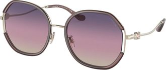 Coach HC7144BD CD452 Asian Fit 9413U6 Womens Sunglasses Gold Size 59
