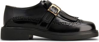 Tod's Tods Womens Hook Loafer - Black Leather - Size EU 36