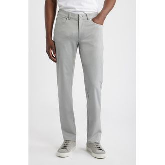 Brax Chuck Hi Flex Fancy Modern Fit Five-Pocket Pants in Stone at Nordstrom, Size 33 X 34