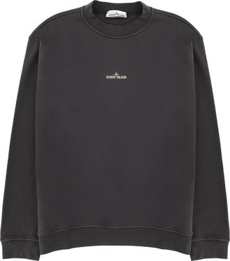 Stone Island Sweatshirt mit Logo