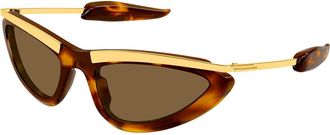 Bottega Veneta BV1477S 003 Womens Sunglasses Tortoiseshell Size 58